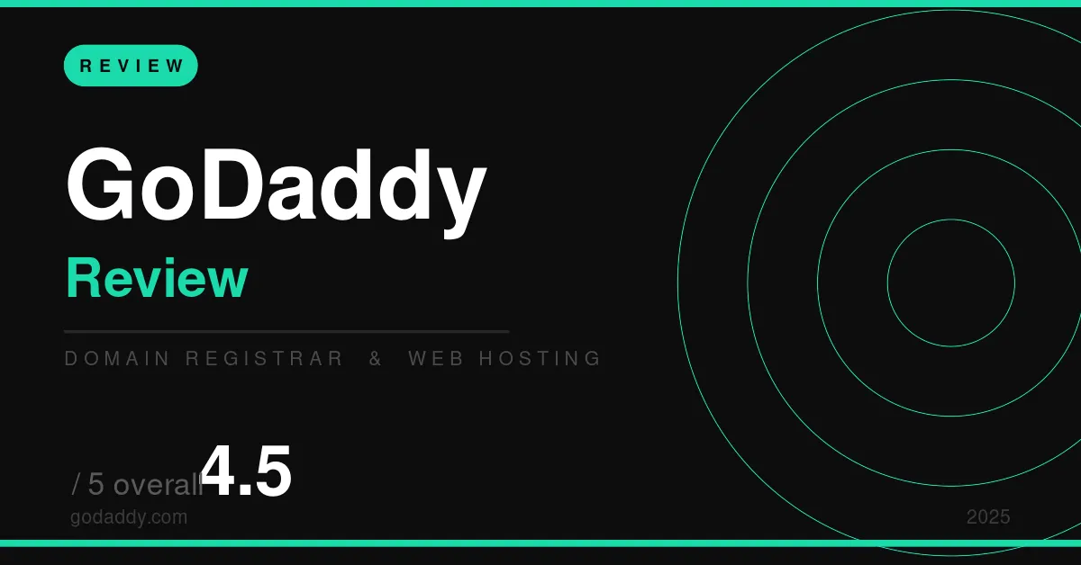 GoDaddy Review 2026: Honest Look at Domains, Hosting & Website Builder